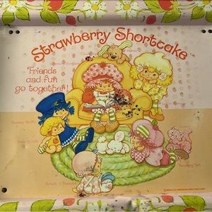 Strawberry shortcake 1981 breakfast tray